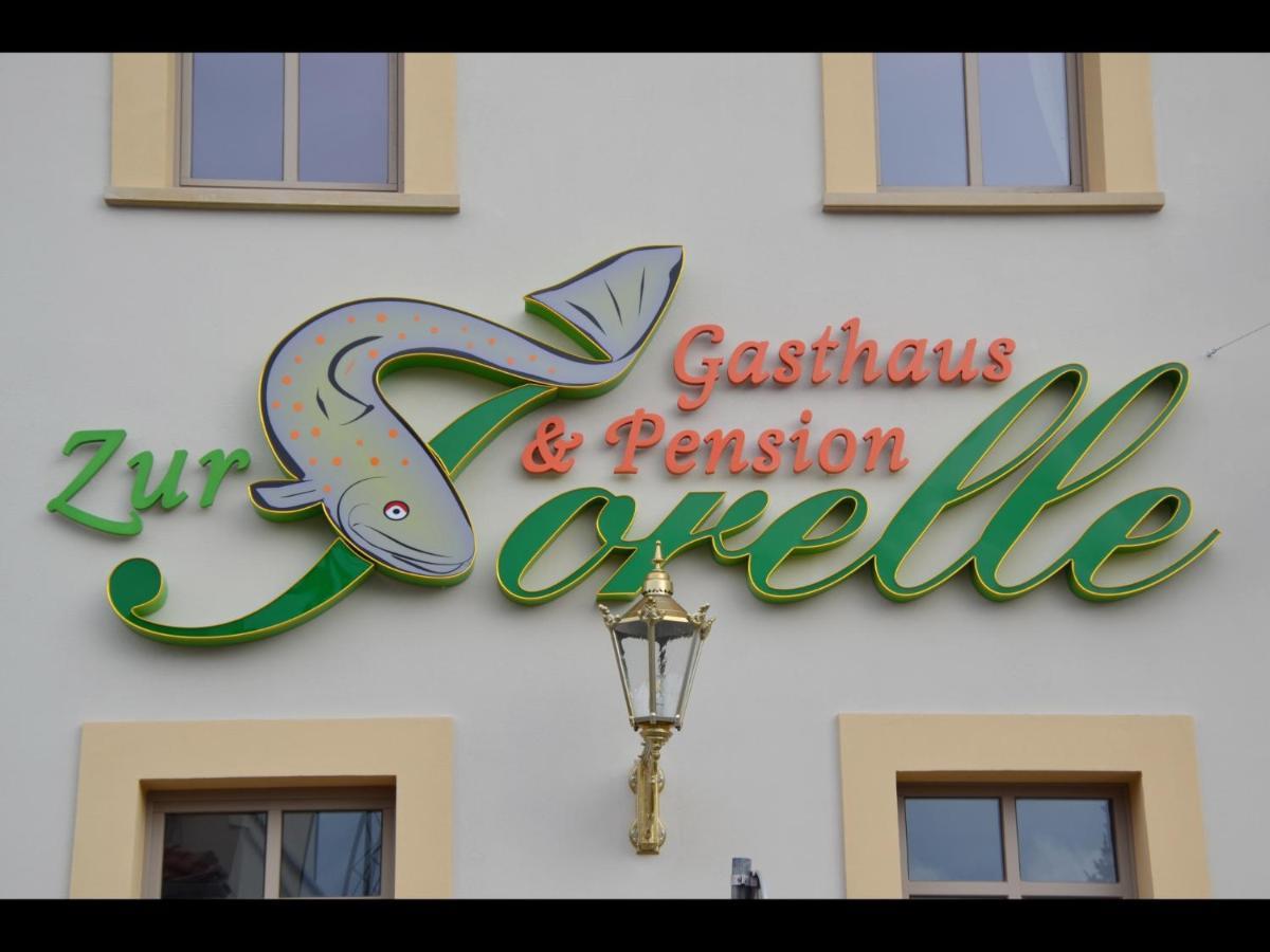 Pension Gasthaus Zur Forelle Seeburg  Exterior foto