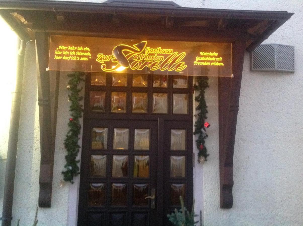 Pension Gasthaus Zur Forelle Seeburg  Exterior foto